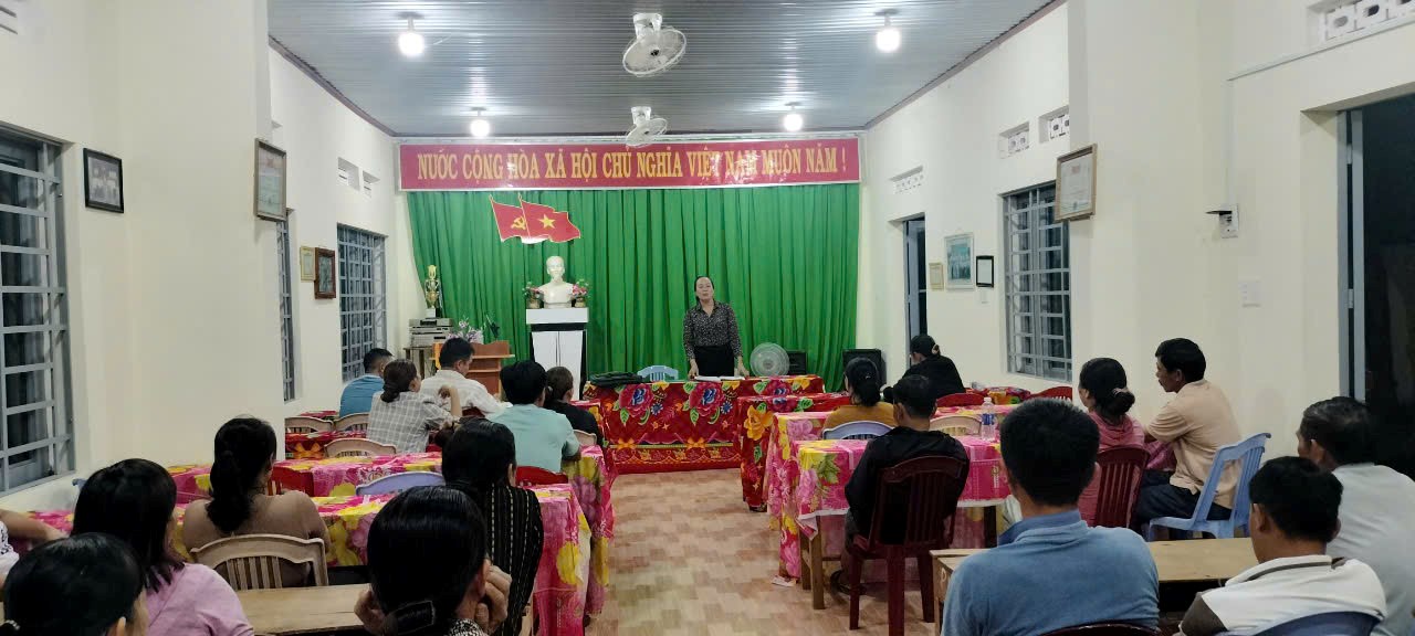 HỘI LIÊN HIỆP PHỤ NỮ THỊ TRẤN BUÔN TRẤP THỰC HIỆN TỐT CÔNG TÁC KIỂM TRA, GIÁM SÁT HOẠT ĐỘNG CỦA TỔ TK&amp;VV NHẰM NÂNG CAO CHÂT LƯỢNG UỶ THÁC